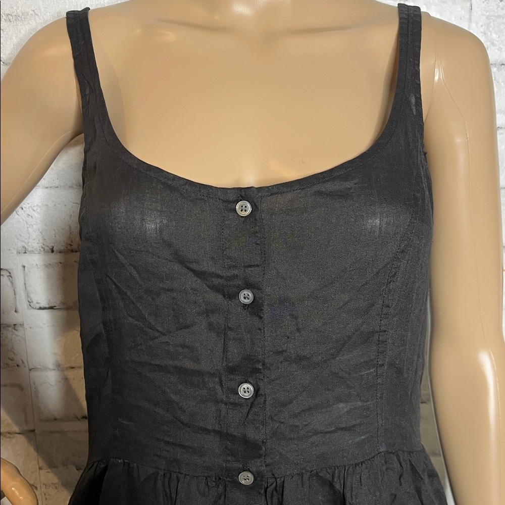 Doen black Avalon maxi dress sleeveless - Picture 3 of 7